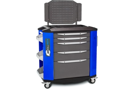 Инструментальная тележка Toollbox серии premium ТВР-5 RAL 5005