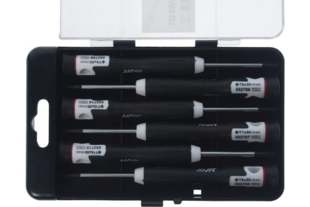 Набор прецизионных отверток 6шт 150мм JTC-5527