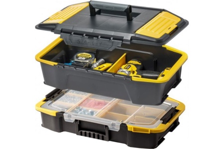 Ящик для инструмента с органайзером Stanley CLICK & CONNECT STST1-71962 Ящик для инструмента с органайзером Stanley CLICK & CONNECT STST1-71962