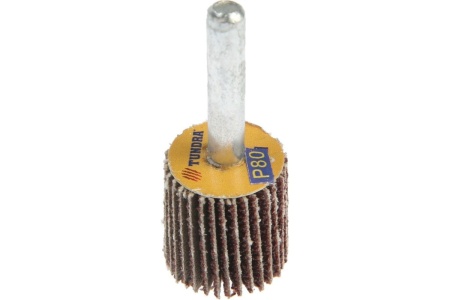 Круг лепестковый радиальный (20х20х6 мм; Р80) ТУНДРА 5162347