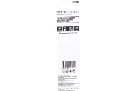 Сверло по металлу (3 шт; 2.4 мм; HSS-Co; в блистере) ROCKFORCE RF-DS3332