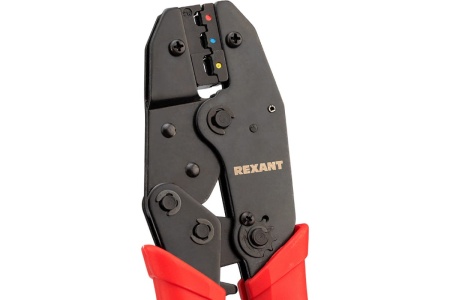 Кримпер REXANT HT-301 W для обжима изолированных клемм 0.5-6.0 кв.мм 12-3021