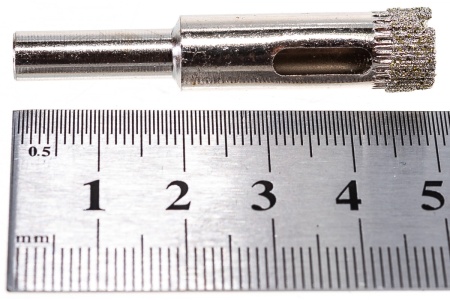 Коронка алмазная по стеклу и керамике (2 шт; 10 мм) ПРАКТИКА 777-246