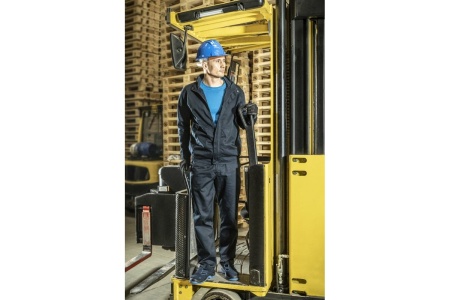 Рабочая куртка HOEGERT TECHNIK FABIAN, темно-синий, р.M/50 HT5K304-M