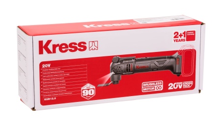 Реноватор аккумуляторный бесщеточный KRESS KUD12.9, 20В, без АКБ и ЗУ, коробка