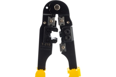 Обжимной инструмент Cablexpert для витой пары RJ-45 8p8c T-210