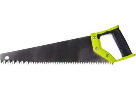 Ножовка по дереву ON 2-х сторонняя заточка, зуб 8 мм, 450 мм 03-01-845