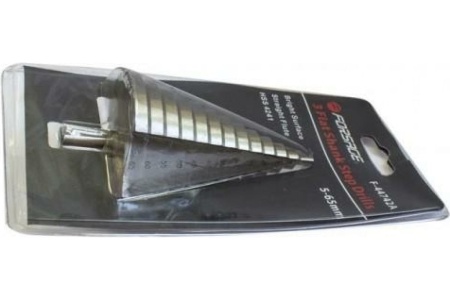 Сверло ступенчатое в блистере (5-65 мм; HSS 4241) Forsage F-44742A 49824