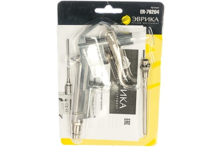 Продувочный пневматический пистолет ЭВРИКА 1/4 ER-76204