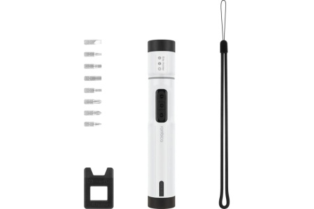 Аккумуляторная отвертка Rombica MyKit S1 White SCR-005