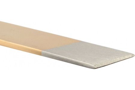 Зубило жестянщика АвтоDело 26х7х240 мм на держателе 30240 13450