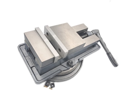 Станочные тиски TORNERI прецизионные поворотные L губок 160 мм, серия QM16160 Swivel 045759