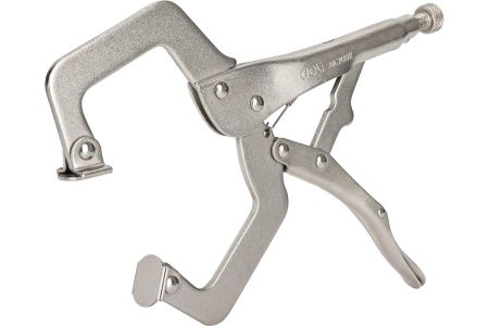 Зажимные клещи DELI С-образные, с фиксатором DL20011 98277