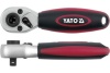 Трещотка для бит YATO и гол. 1/4", CrV, 136мм YT-0331
