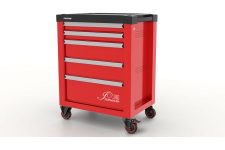 Инструментальная тележка Ferrum Premium с 5 ящиками 12.305-3000/3000