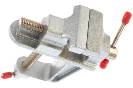 Настольные мини тиски с винтовым зажимом DEXX 40 мм 32471-40