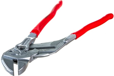 Клещи переставные Knipex, 68 мм (2 1/2"), 300 мм, хром, 1-к ручки, KN-8603300