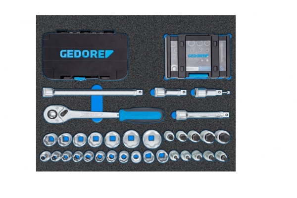 Инструментальная тележка с набором инструмента 172 шт GEDORE 3100197
