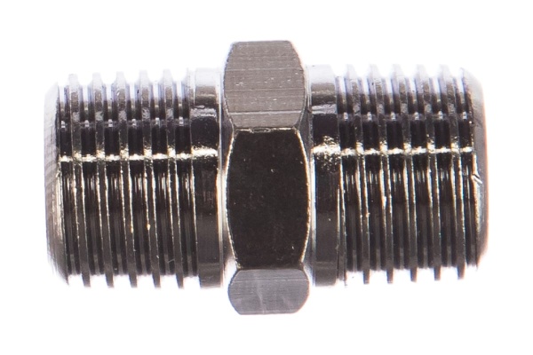 Муфта соединительная М1/4"xМ1/4" Калибр 00000050282