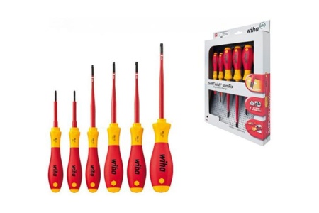 Набор отверток 6шт Wiha SoftFinishelectric 3251SF K6 slimFix 36558