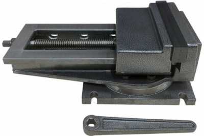 Станочные тиски 200мм, поворотные, с открытым винтом, серия QB GRIFF b241203