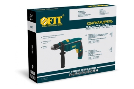 Ударная дрель FIT ID-710 80072