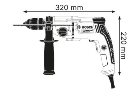 Безударная дрель Bosch GBM 13-2 RE 0.601.1B2.001