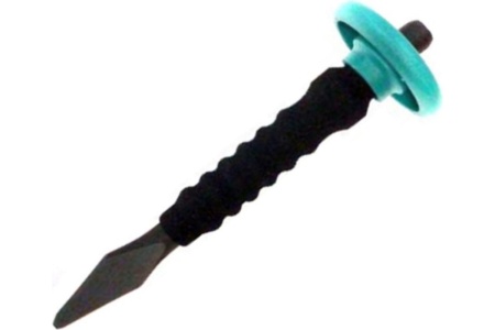 Зубило Jettools плоское, с пластиковым протектором, 150х5мм P-02-05