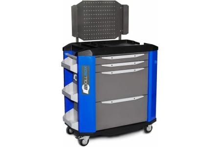 Инструментальная тележка Toollbox серии premium ТВР-4 RAL 5005