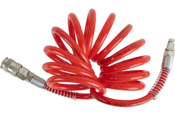 Шланг пневматический спиральный с БРС 6 м, 6.5x10 мм Harrison HRS-226560