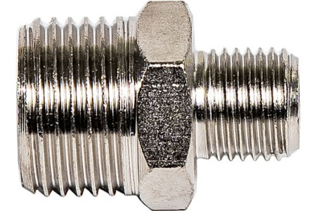 Переходник ММ М1/4" - М1/2" Rossvik A121/7