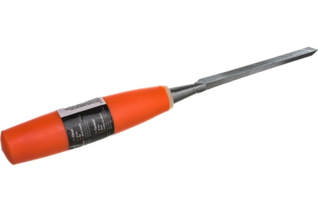Стамеска SPARTA 10 мм, плоская, пластмассовая ручка 244075
