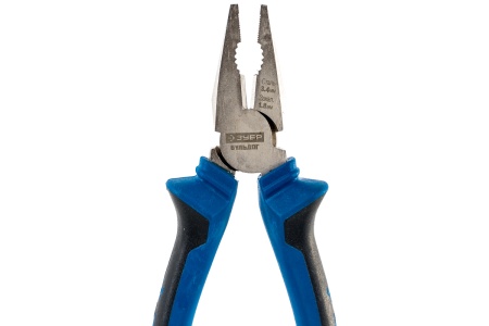 Плоскогубцы комбинированные Зубр "БУЛЬДОГ" 160мм, Профессионал 2201-1-16_z02