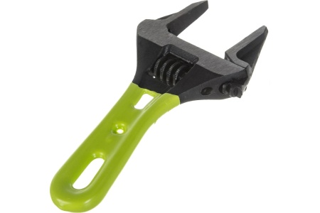 Разводной ключ ON с тонкими губками 0-34 мм, укороченная рукоятка, 140мм, CrV 04-01-200