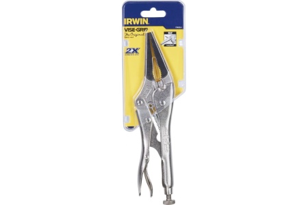 Прямые длинногубцы с фиксатором 225мм Irwin 9LN T1502EL4