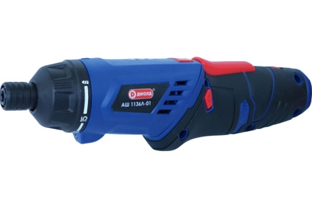 Аккумуляторный шуруповерт ДИОЛД АШ-1136 Л-01 10021050