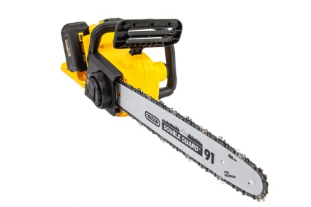 Бесщеточная цепная аккумуляторная пила DENZEL RCS400-36 58610