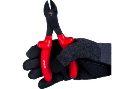 Усиленные диэлектрические бокорезы высоковольтные до 1000В, 170мм Зубр "МАСТЕР" "ЭЛЕКТРИК"  2214-6-17_z02