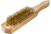 Металлическая щетка с деревянной ручкой ON 6-и рядная 20-01-005