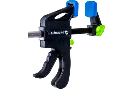 Столярная струбцина HOEGERT TECHNIK быстрозажимная, 100x34 мм HT3B935