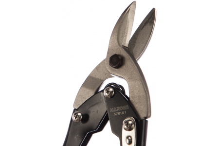 Ножницы HARDEN по металлу, 254 мм, левые, двухкомпонентная рукоятка 570101