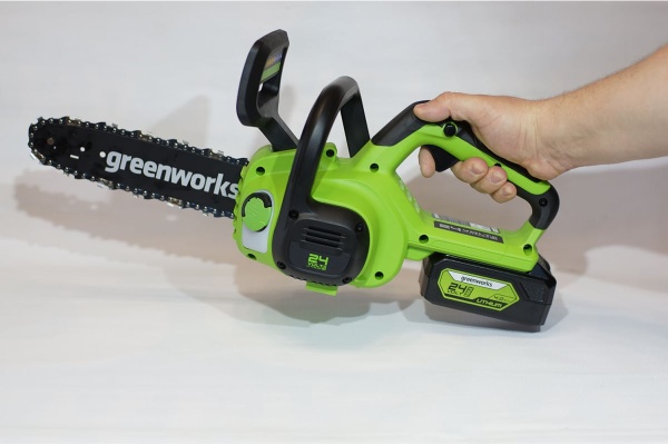Цепная аккумуляторная пила GreenWorks G24CS25 24 В 2007707