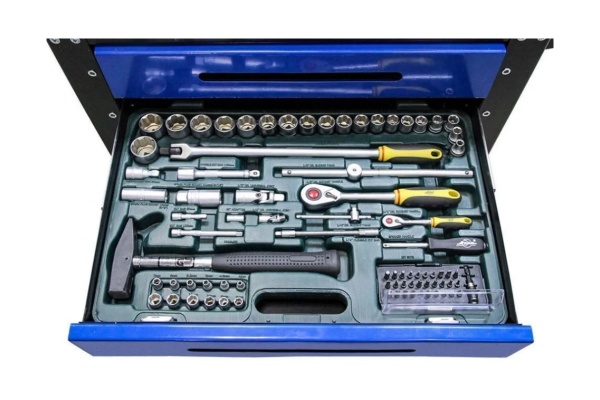 Тележка с инструментом AIST 101 пр. 4-32мм, 1/4 ,1/2, SL-гр 6 ящиков 0-901101M 00-00024692 Тележка с инструментом AIST 101 пр. 4-32мм, 1/4 ,1/2, SL-гр 6 ящиков 0-901101M 00-00024692