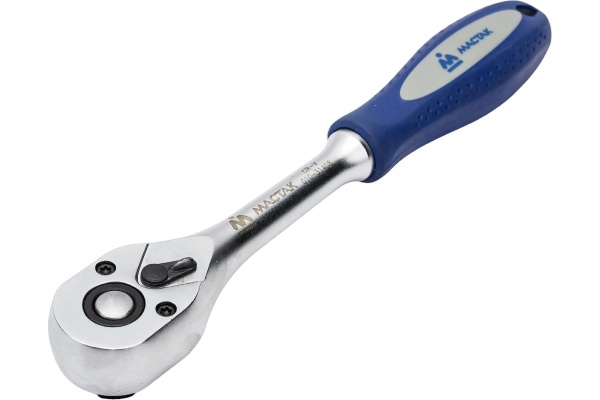 Флажковая трещотка с кнопкой 3/8", 45 зубцов МАСТАК 010-31408H Флажковая трещотка с кнопкой 3/8", 45 зубцов МАСТАК 010-31408H