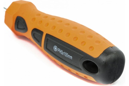 Отвертка Ph0х100мм, CrV, 2-х компонентная рукоятка SPARTA Point 11774