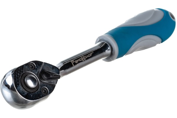 Ключ-трещотка с быстрым сбросом РемоКолор 72 зуб, 3/8 , 43-4-022 Ключ-трещотка с быстрым сбросом РемоКолор 72 зуб, 3/8 , 43-4-022