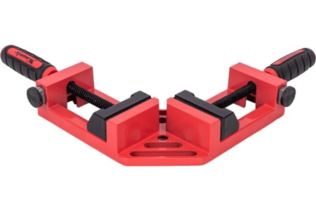 Быстрозажимная угловая струбцина MATRIX 65/65 мм, обрезиненные рукоятки 20322 Быстрозажимная угловая струбцина MATRIX 65/65 мм, обрезиненные рукоятки 20322