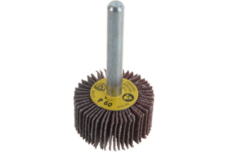 Круг шлифовальный лепестковый на шпильке (30х15 мм; 6 мм; Р60) KLINGSPOR 12844 Круг шлифовальный лепестковый на шпильке (30х15 мм; 6 мм; Р60) KLINGSPOR 12844