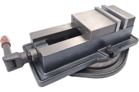 Станочные тиски TORNERI прецизионные поворотные L губок 100 мм, серия QM16100 Swivel 045757