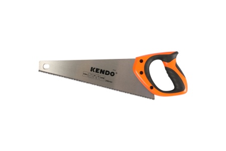 Ножовка по дереву KENDO зуб 3D, 7TPI, 350 мм 30401